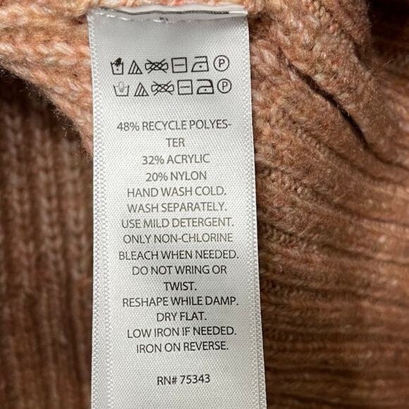 Cupcake And Cashmere Soft Quarter Zip Pullover Knit Sweater Size X Large - Picture 10 of 12